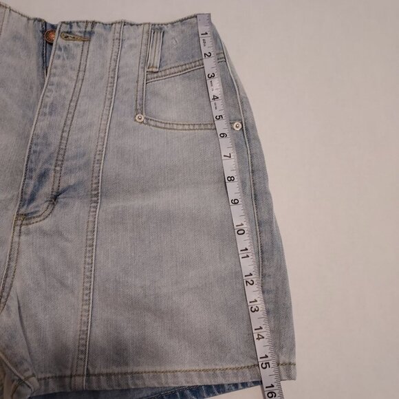 Happy Nature Ultra High Rise Seamed Shorts NWT - Picture 3 of 10
